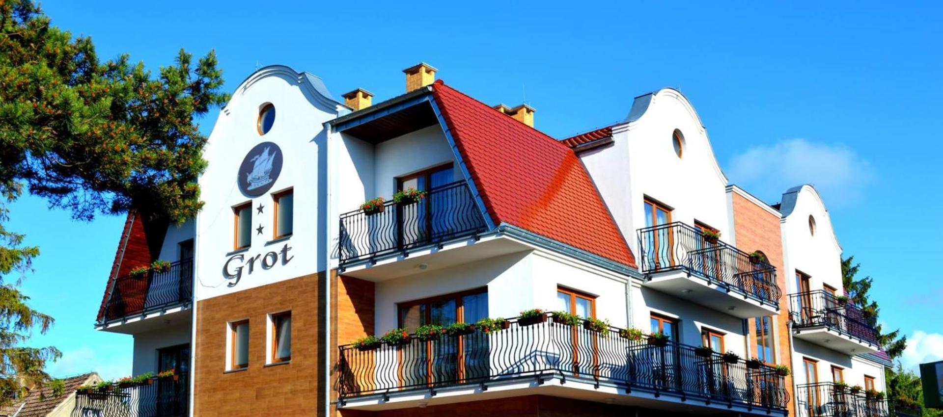 Grot Bed and Breakfast Mrzeżyno Exteriör bild